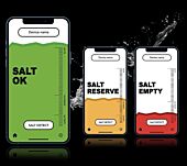 Salt Detector - Voorraad nivo meter