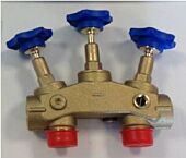 Kinetico Bronze Bypass Nr4 klep 1" met mix functie