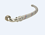 EPDM slang 80 cm - RVS kopp 3/4" - haaks