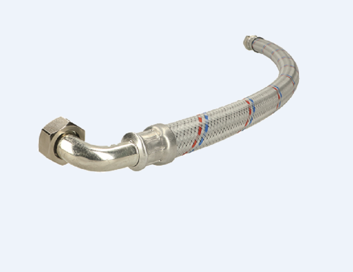 EPDM slang 125 cm - RVS kopp 3/4" - haaks - Bi x Bi