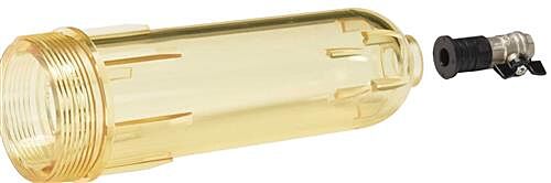 Cintropur Doorzichtige klok + adapter + bolkraan NW500-NW650